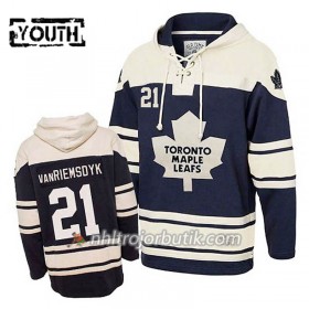 Barn Ishockey Toronto Maple Leafs James Van Riemsdyk 21 Blå Sawyer Hooded Sweatshirt